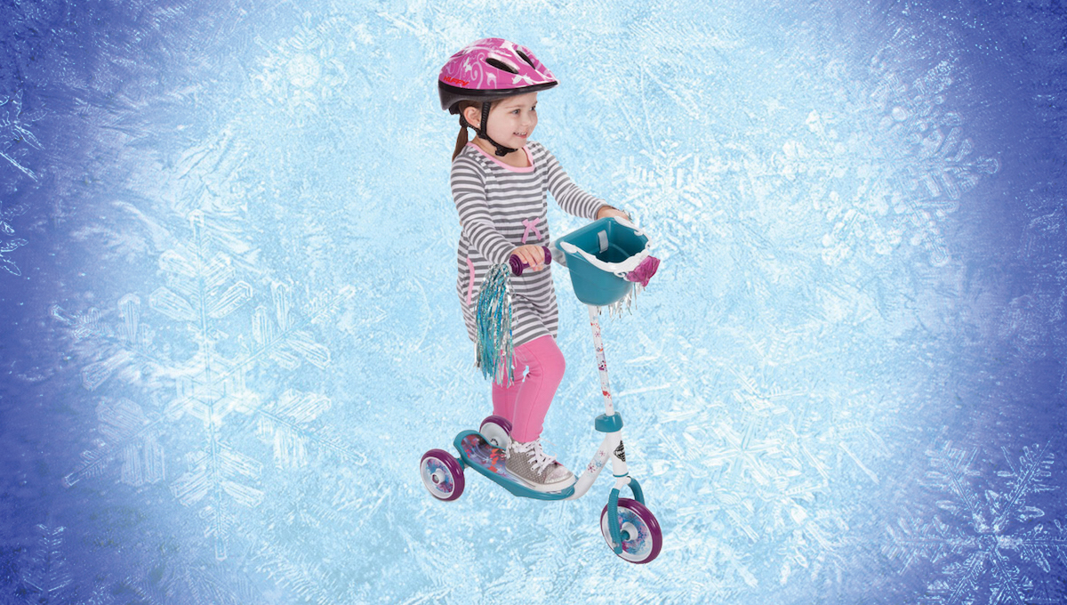 Day 11: Frozen Toddler Scooter